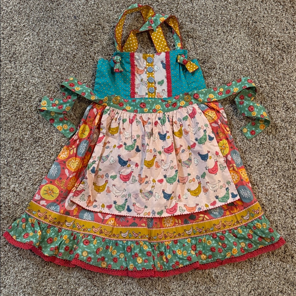 Matilda Jane To The Birds Knot Dress size 8 NWT